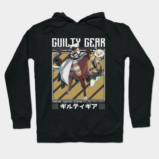 Ramlethal - Guilty Gear Strive Hoodie by Arestration